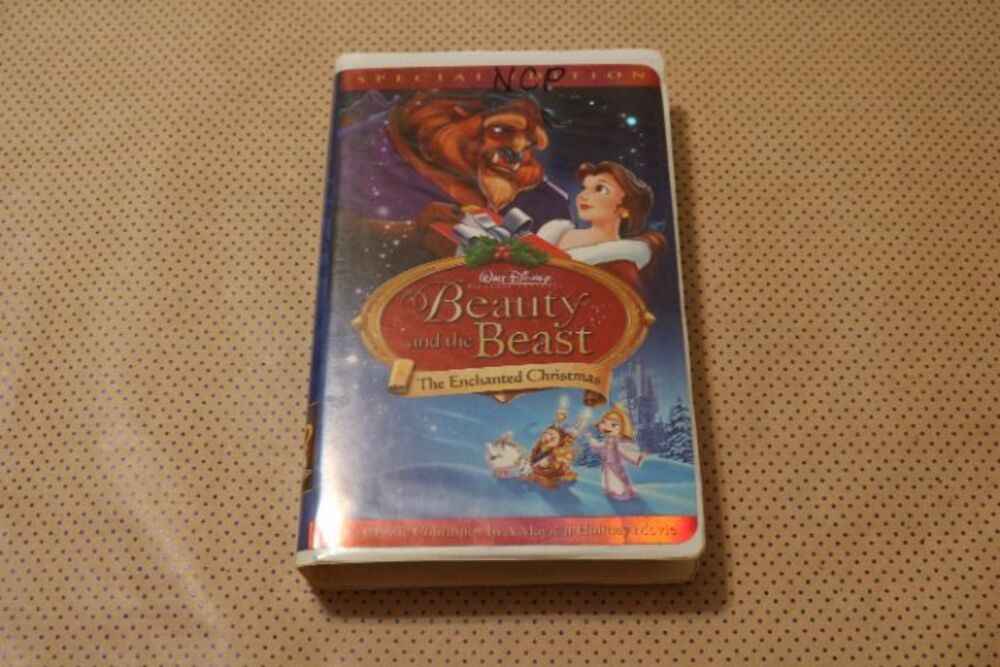 Beauty and the Beast The Enchanted Christmas Special Edition VHS
